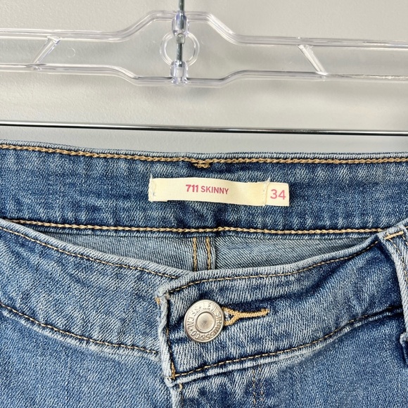 Levi’s 711 Embellished Skinny Jeans - Picture 2 of 5